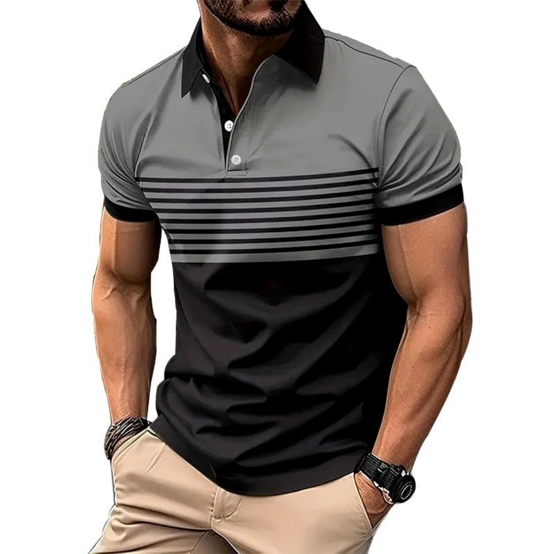 เสื้อโปโลผู้ชายรุ่นใหม่ประจำฤด - Street Fashion Men 2025 บทวิจารณ์และราคา
