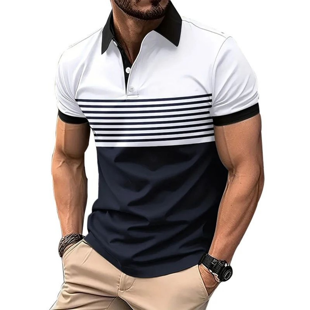 เสื้อโปโลผู้ชายรุ่นใหม่ประจำฤด - Street Fashion Men 2025 บทวิจารณ์และราคา
