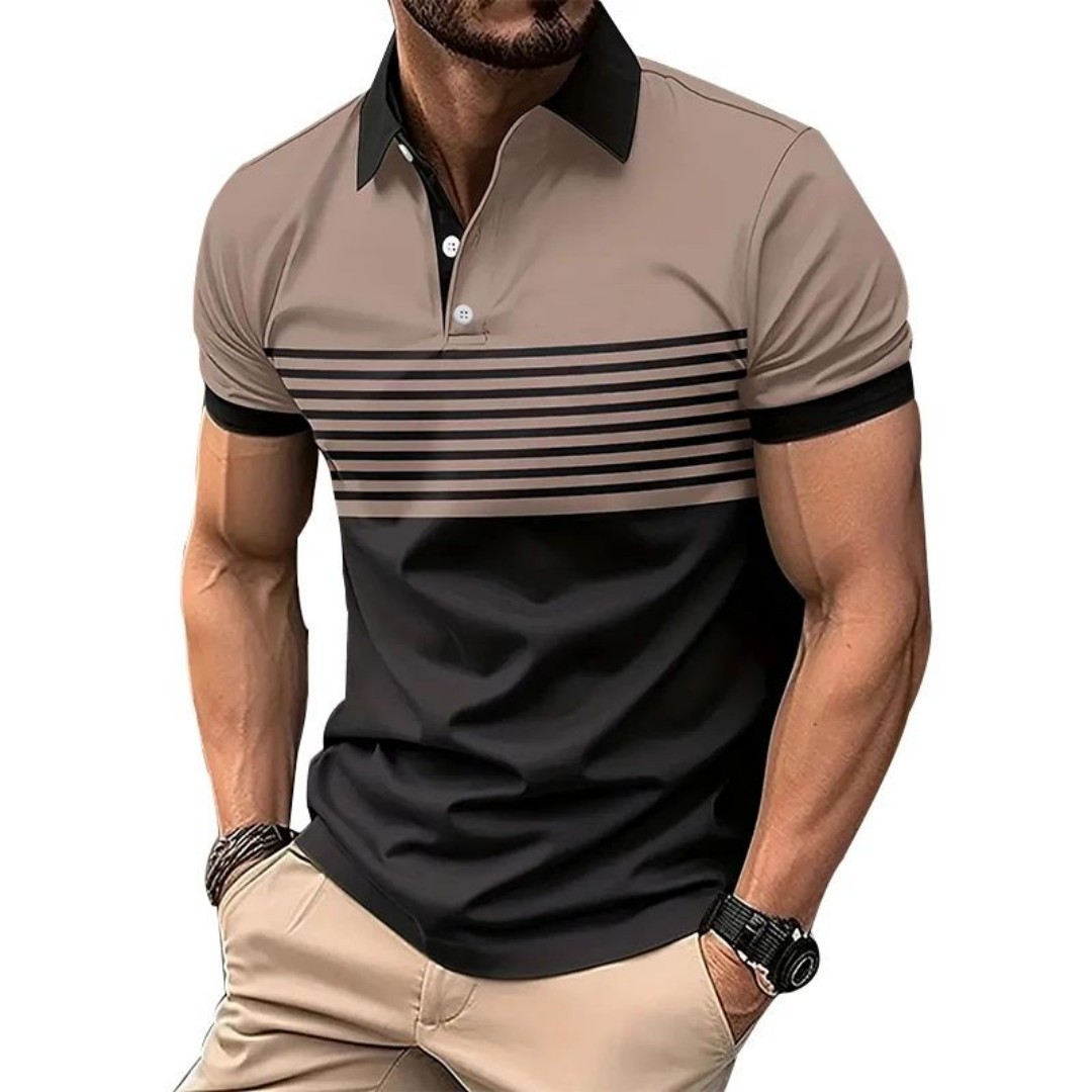 เสื้อโปโลผู้ชายรุ่นใหม่ประจำฤด - Street Fashion Men 2025 บทวิจารณ์และราคา