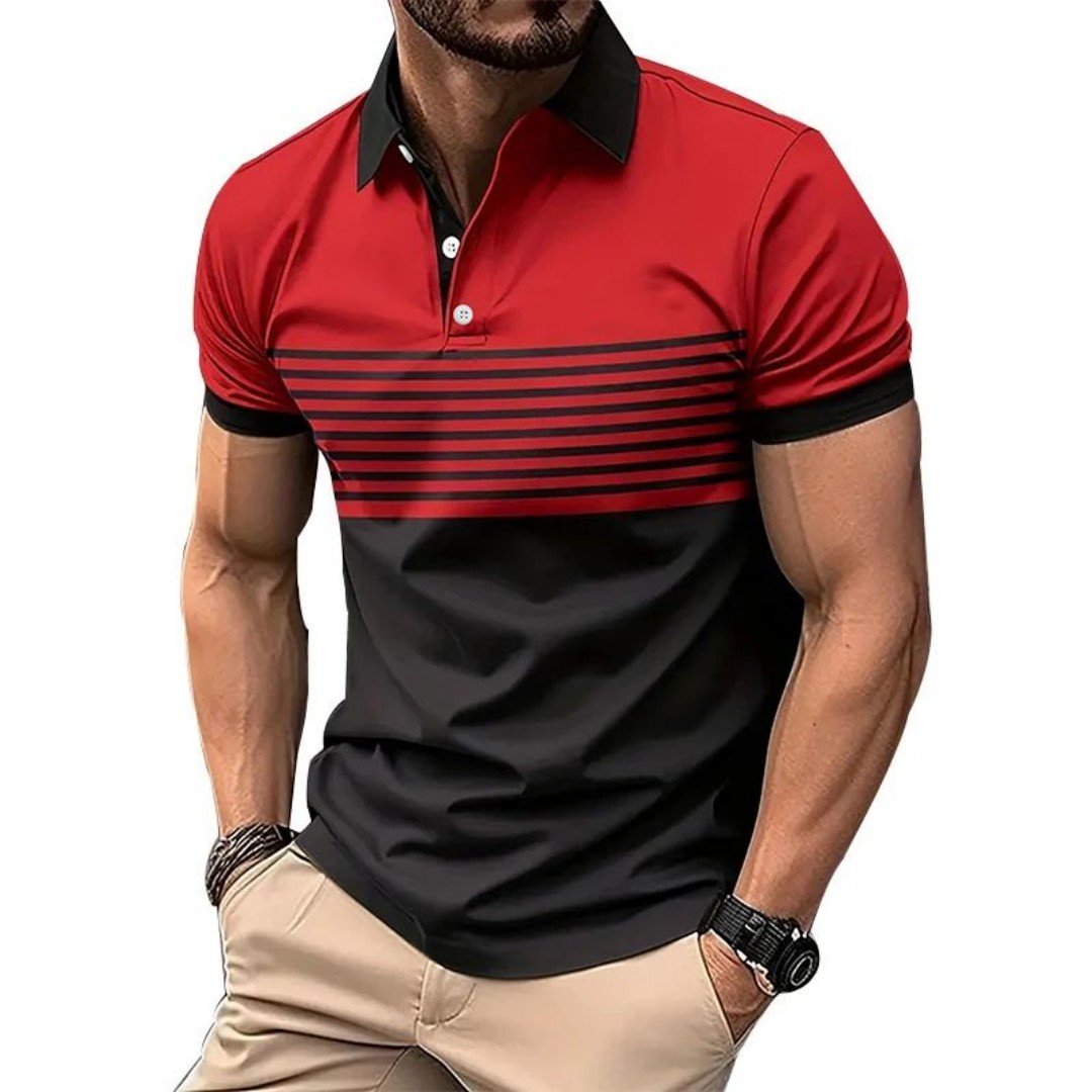 เสื้อโปโลผู้ชายรุ่นใหม่ประจำฤด - Street Fashion Men 2025 บทวิจารณ์และราคา
